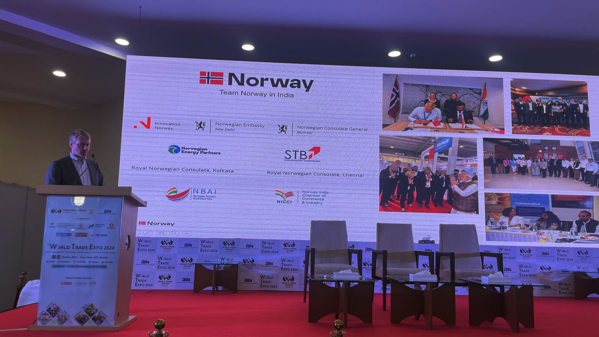 You are currently viewing NBAI REPRESENTS NORWAY AT THE WORLD TRADE EXPO 2024 IN MUMBAI